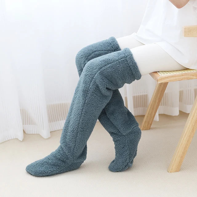 Winter Thigh High Socks